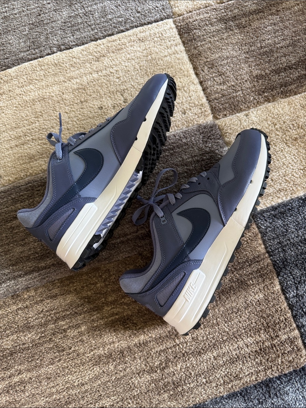 Men's Nike Air Pegasus 89 Golf Shoes - Blue